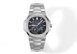 New 1:1Replica Patek Philippe Nautilus 5712GR Moon Phase Date Watch Sea ​​Blue Dial
